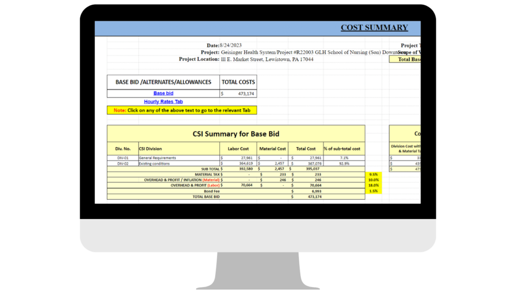 Demolition Estimating Services