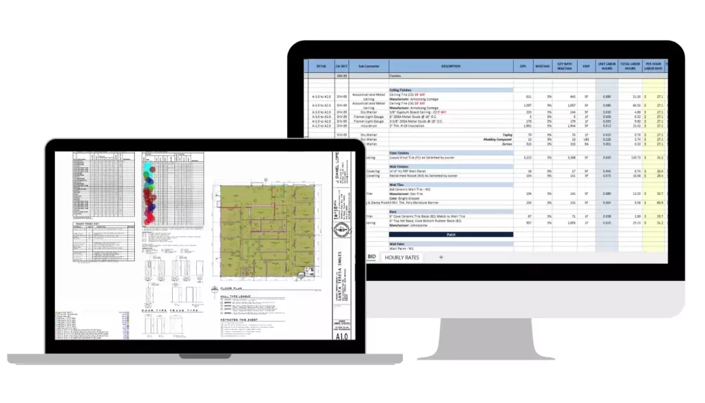 Commercial building interior estimation​