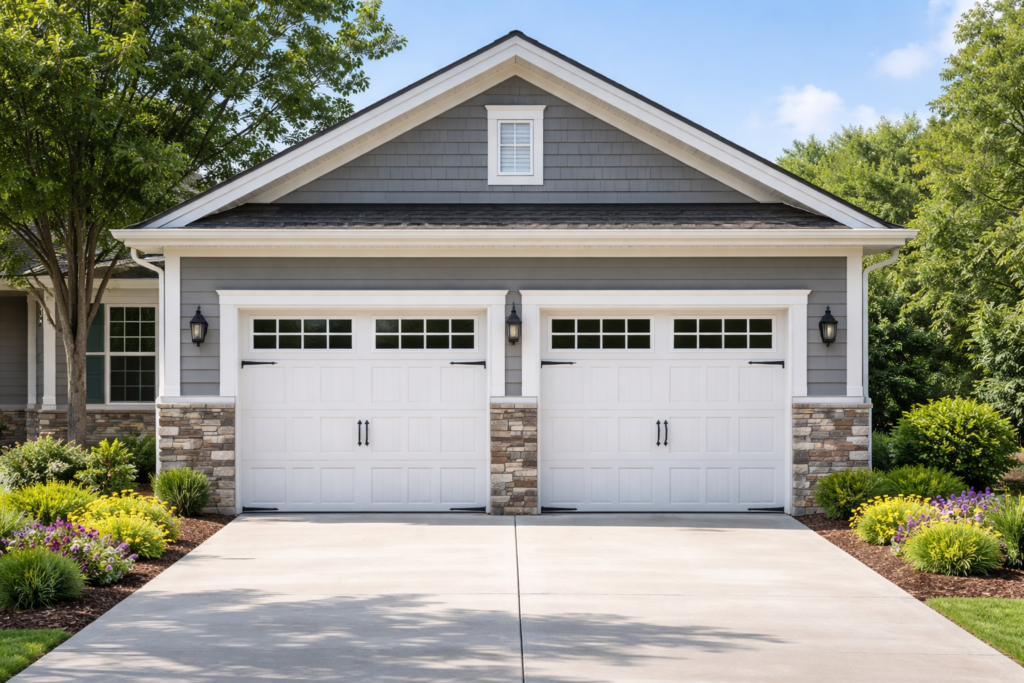 2-car garage
