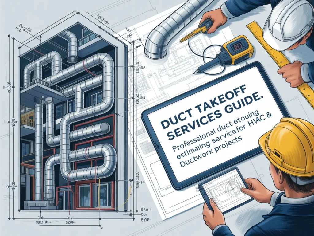 Duct Takeoff Services Guide: Professional Duct Estimating Services for HVAC & Ductwork Projects