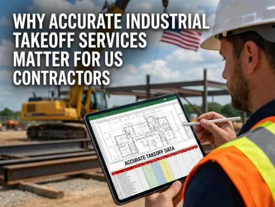 Why Accurate Industrial Takeoff Services Matter for US Contractors
