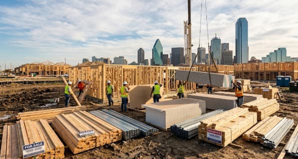 Why DFW's Growth Boom Is Driving Up Framing and Drywall Material Costs
